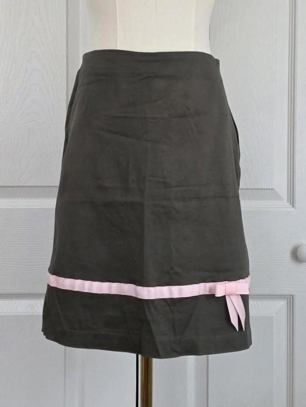 ♡ Bow Trim Pencil Skirt ♡